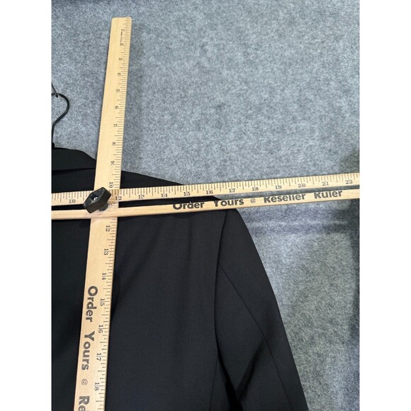 THEORY Blazer Men 36R MALCOLM Black Wool Slim Fit Wool Sport Coat - Picture 9 of 11